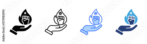 Spirit icon sheet multiple style collection