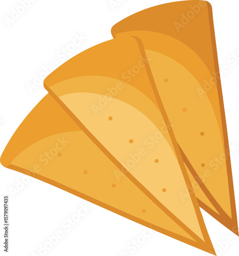 Fresh Produce Art Collections Delicious Crispy Triangle Tortilla Chips, Perfect Snack for Parties and Gatherings