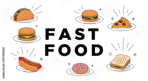Delicious fast food choices for a quick and satisfying meal experience