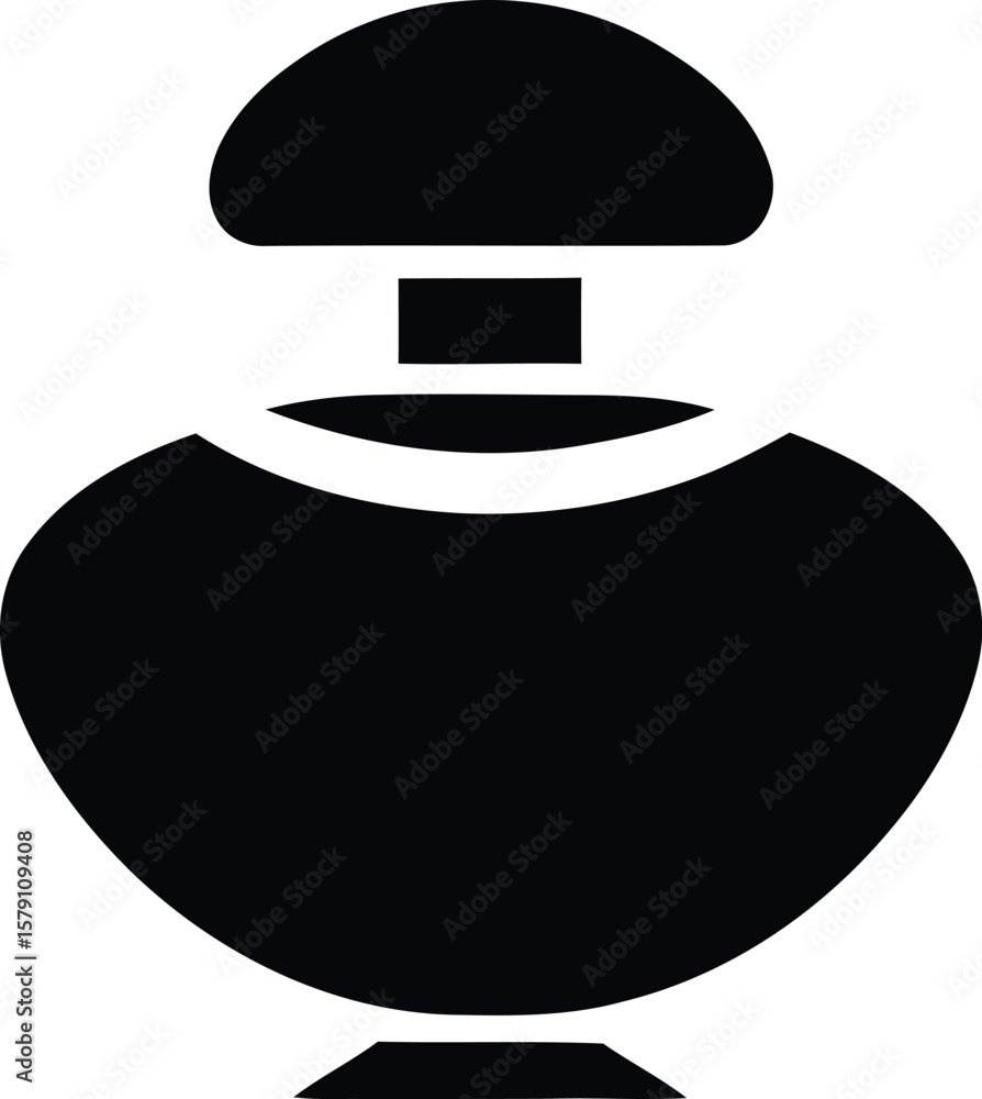 Obraz premium Perfume icon, vector illustration. Flat design style eps 10