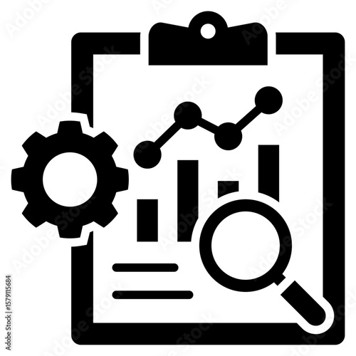 Reports Glyph Icon