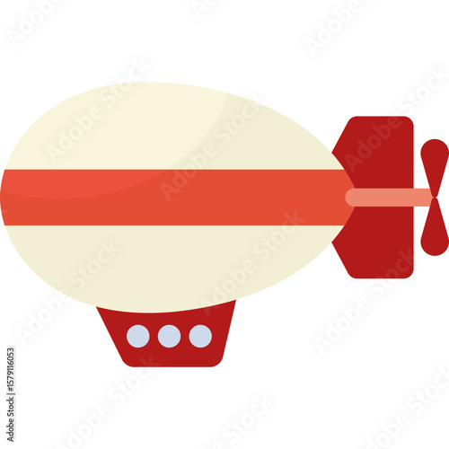 Red Zeppelin Vector