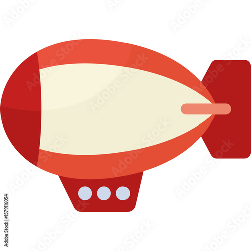 Red Zeppelin Vector