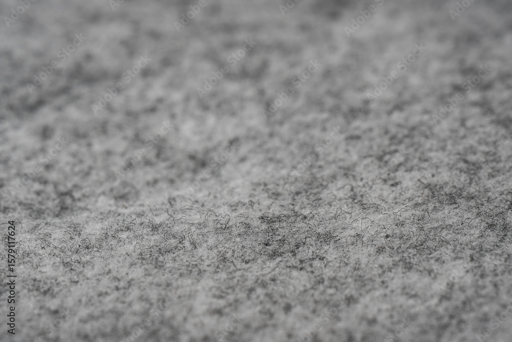 Graue Filztextur mit dichter Faserstruktur Graue Filztextur mit dichter Faserstruktur