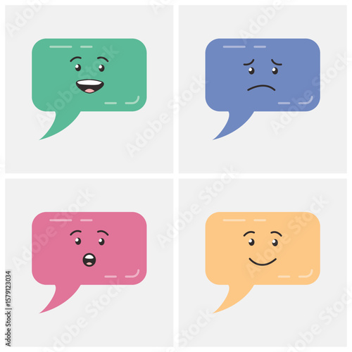 Expressive Speech Bubbles : Communicating Emotions