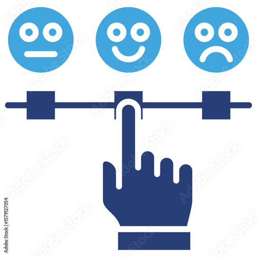 Satisfaction Two Color Icon