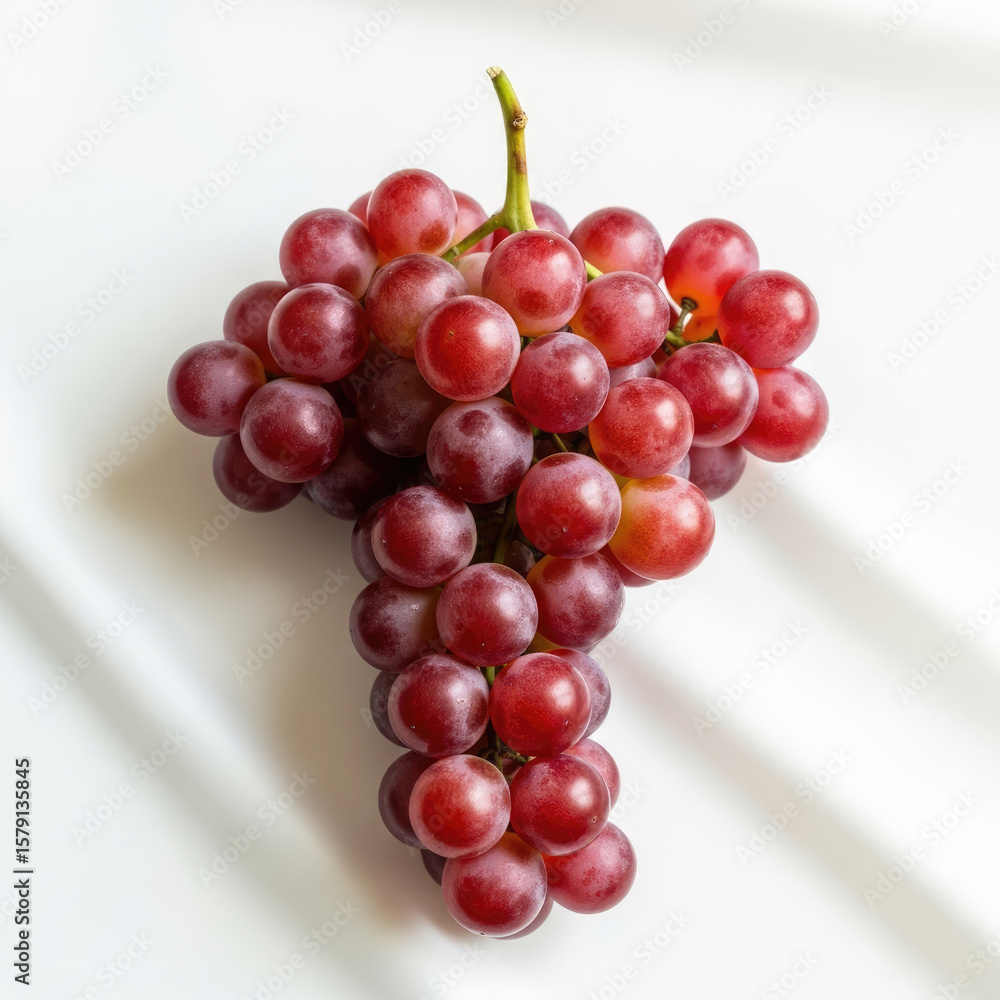 Fototapeta premium bunch of red grapes