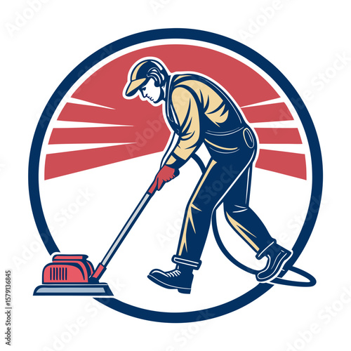 Fascinating Create Bold Stroke Office Cleaner Vacuum Original Concept Design Cool Refreshing Aesthetic Excellent for Visual Communication Professional Grade Creative Asset Collection Creative Asset