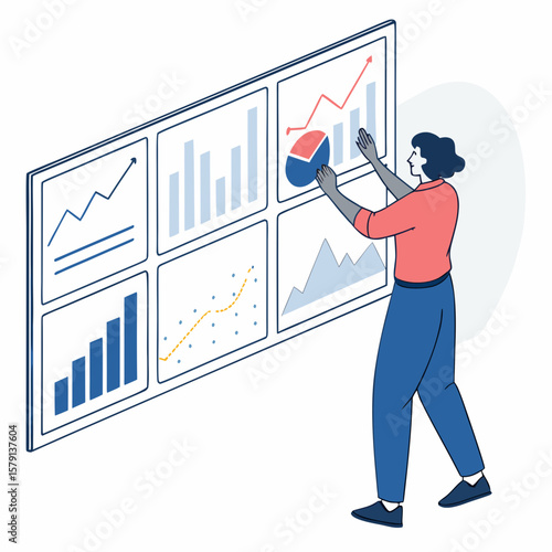 Outstanding Create Bold Stroke Person Checking Compa Professional Quality Premium Elegant Refined Style Ideal for Advertising Campaign Materials Authentic Storytelling Visual Narrative Creative Asset