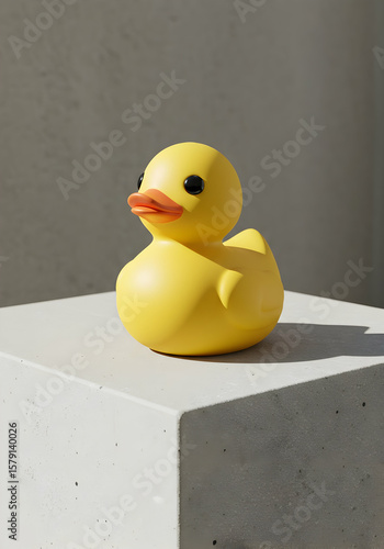 Wallpaper Mural Adorable Yellow Rubber Duck Bath Toy Fun Torontodigital.ca