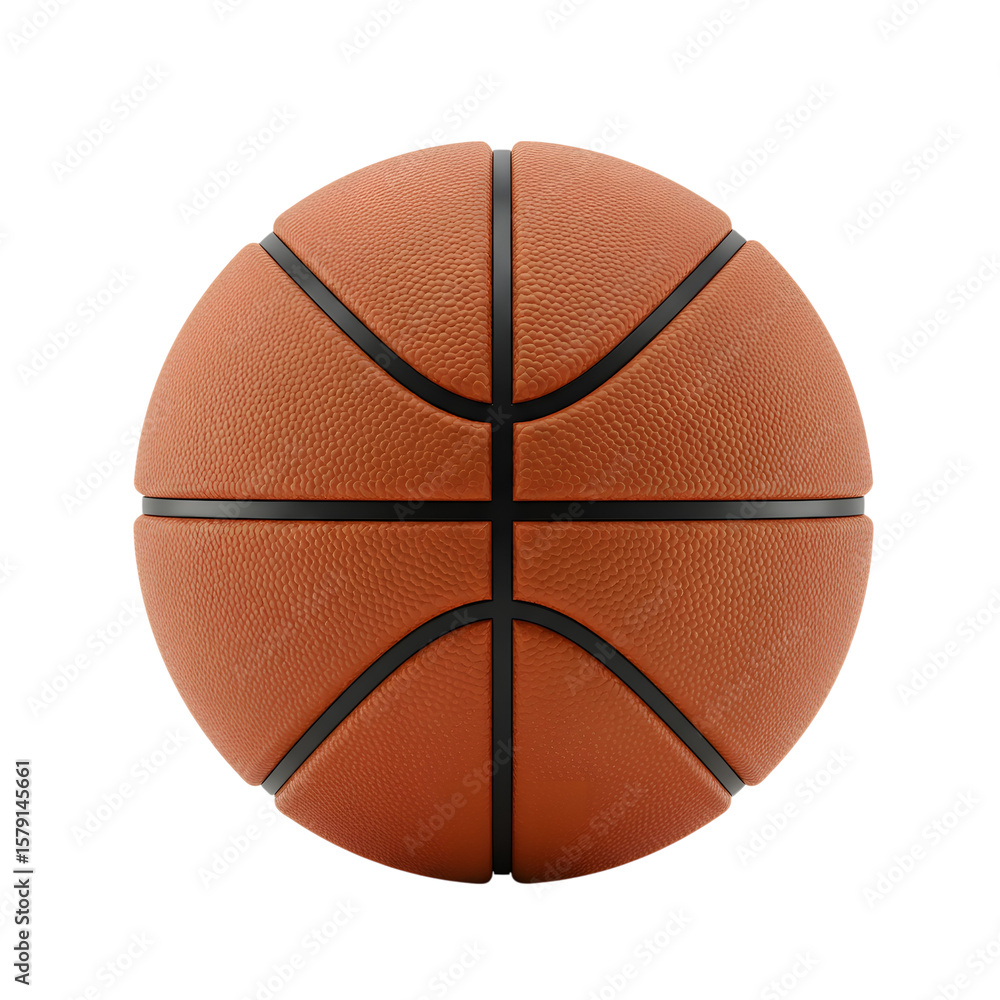 Classic Orange Basketball: High-Resolution 3D Render, Studio Lighting, Detailed Texture, Sport Equipment, Game Day, Competition, Victory, Success, Teamwork, Athleticism. Classic Orange Basketball: High-Resolution 3D Render, Studio Lighting, Detailed Texture, Sport Equipment, Game Day, Competition, Victory, Success, Teamwork, Athleticism.