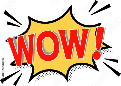 Cartoon Callouts Halftone, Blank Comic Explosion Speech Bubble, Pop Art Style Vector Illustration, perfect for pop art designs, comic books, advertising, and attention-grabbing banners