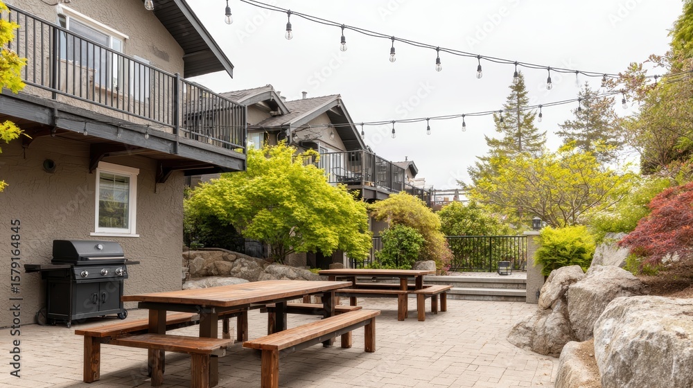 Outdoor Patio Design: Backyard Furniture, BBQ & Landscape Outdoor Patio Design: Backyard Furniture, BBQ & Landscape