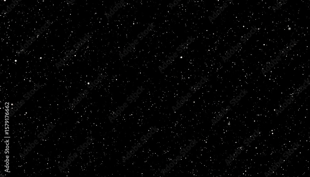 Fototapeta premium Night sky with scattered stars