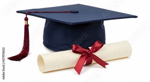 Wallpaper Mural Graduation Cap Diploma Success Achievement Degree Torontodigital.ca