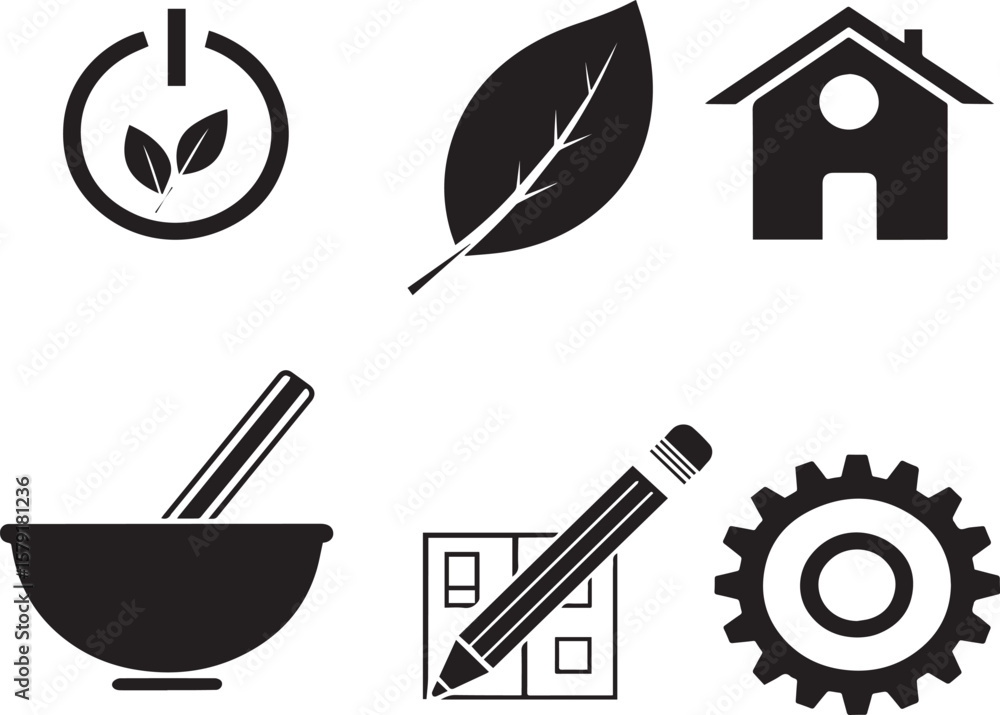 Fototapeta premium set of icons for web