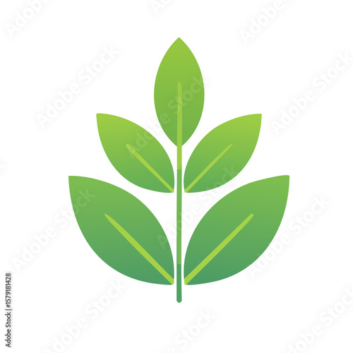 Growth Icon Isolated on a T...