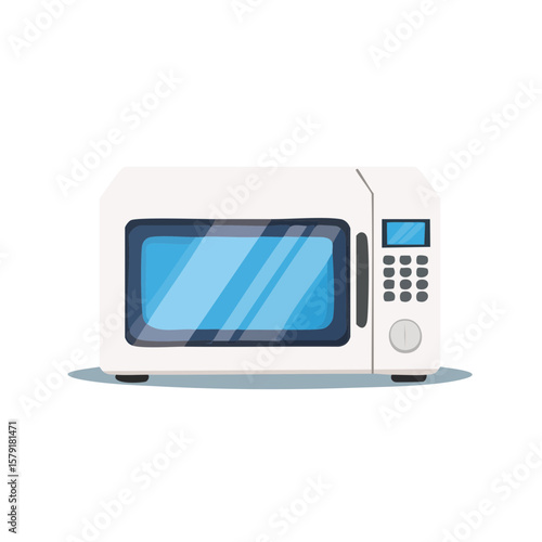 Microwave Icon Isolated on ...