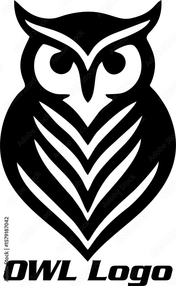 Owl illustration, Owl logo design, Owl vector Owl illustration, Owl logo design, Owl vector