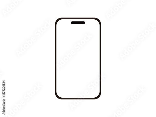 スマートフォンのアイコンのイラスト