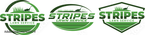 Lawn Care Services Logo vector art