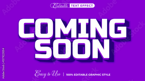 "Coming Soon" Graphic: An eye-catching graphic design with a bold "Coming Soon" message, perfect for announcements and marketing campaigns, evoking a sense of anticipation.