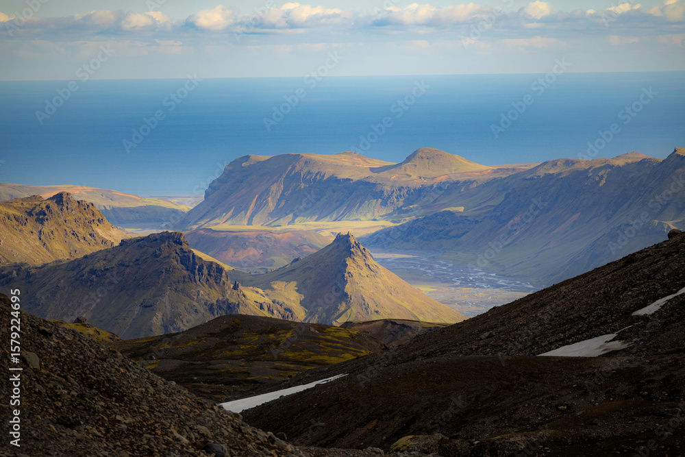 Naklejka premium Adventure in Iceland 