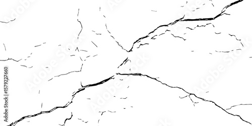 Cracked Earth, Telling a Story of How Nature’s Wrath Has Sculpted a Withered and Worn Terrain Over Centuries-Where Time and Erosion Meet: The Raw and Grunge-Textured Landscape of Dry
