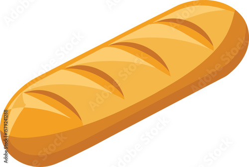 Delicious Golden Brown Crusty Bread Loaf, Perfect for Sandwiches and Toasts