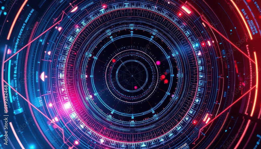 AI Futuristic Technology Circuit Background AI Futuristic Technology Circuit Background