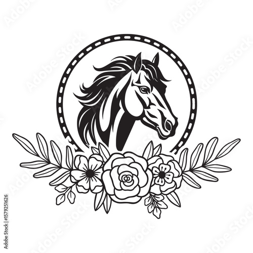 Horse Svg Cut File