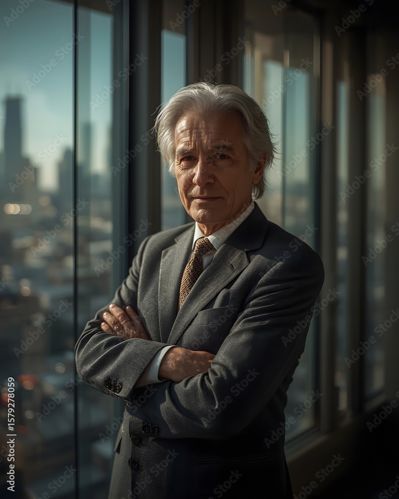 Fototapeta premium Portrait of a Confident senior business leader