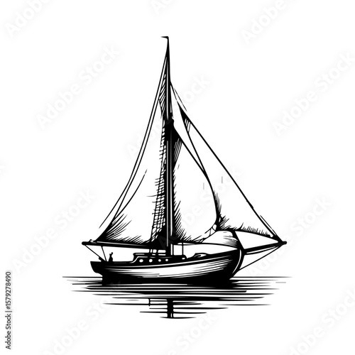 "Sailing Boats Set"