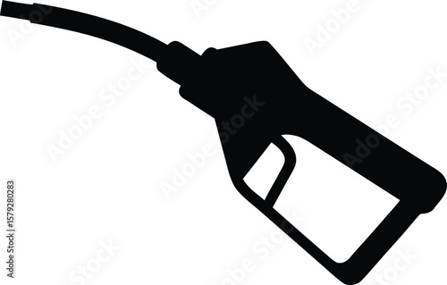 gas pump nozzle vector