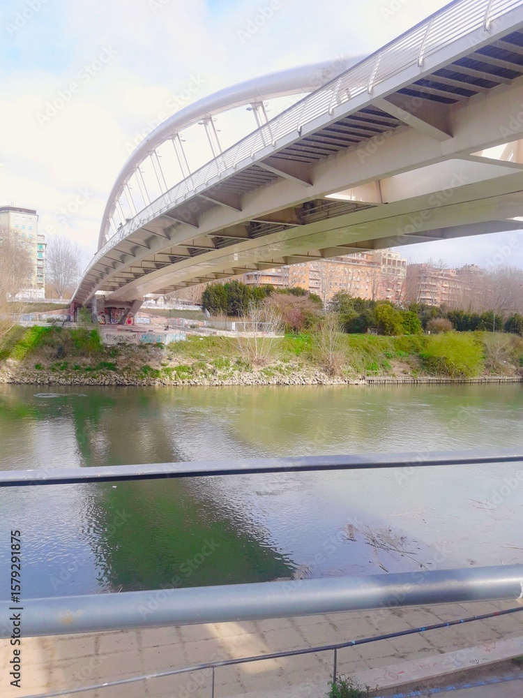 Obraz premium bridge over river