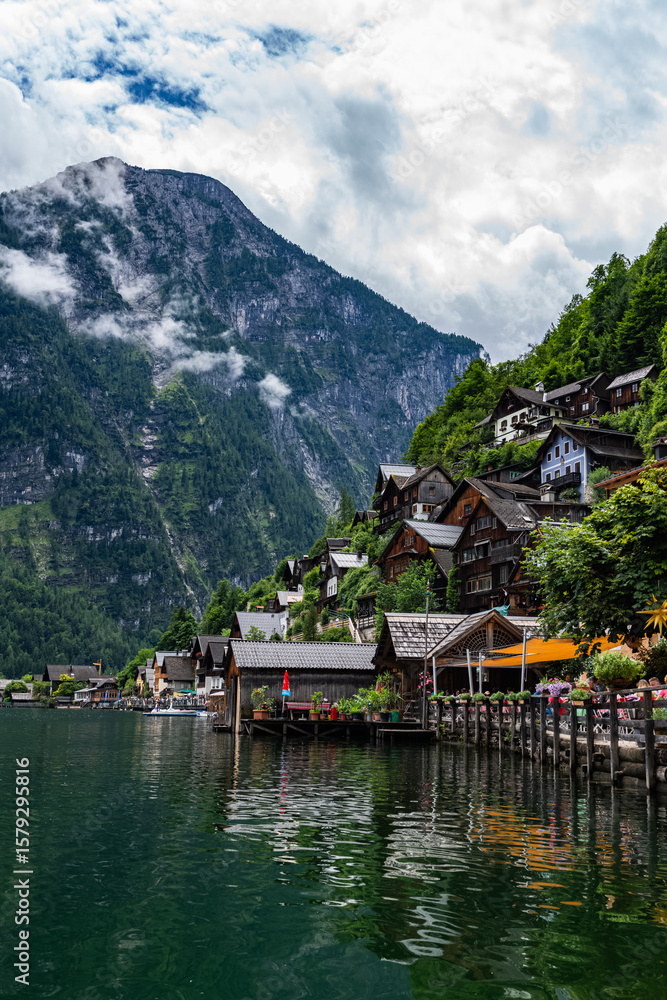 Fototapeta premium Hallstatt - scenic viewpoint - austria 
