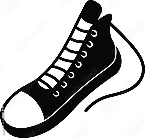 shoelace aglet on white background.eps