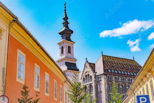Canvas Print City of Budapest capital of Hungary downtown views