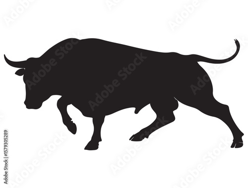 FIGHTING BULL SILHOUETTE