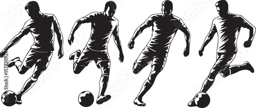 American Football Player Silhouette in Action Pose

Football Helmet and Ball Vector Design

Running Quarterback Silhouette for Sports Design

Black American Football Silhouette Illustration

Team Spor