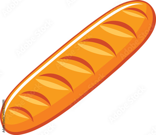 Fresh Bakery and Pastry Delicious Golden Brown Crusty Bread Loaf, Perfect for Sandwiches and More!