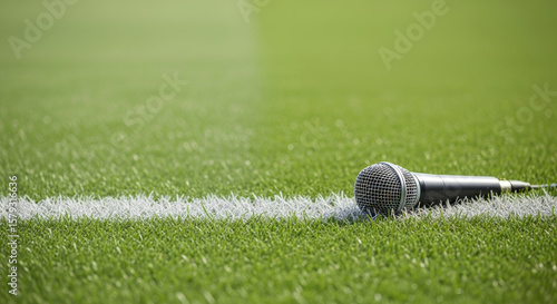Microphone on Pitch