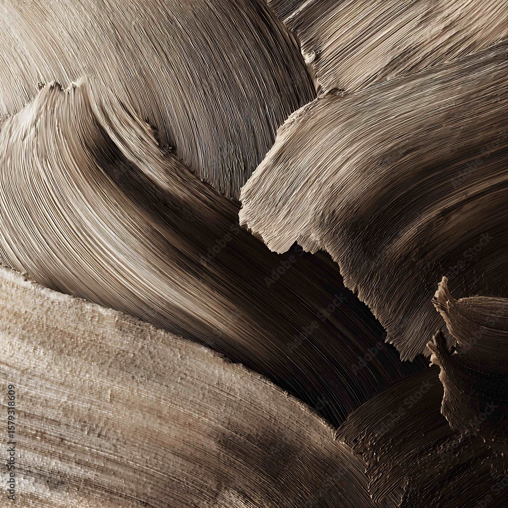 Obraz premium Luxurious Textured Fur: Close-Up of Opulent Shearling
