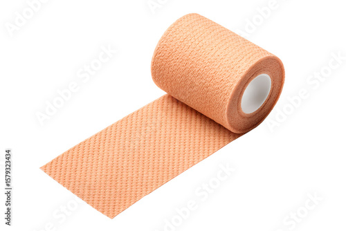 Wallpaper Mural Rolled peach colored cohesive elastic bandage isolated on transparent background Torontodigital.ca