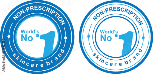 Top Skincare Brand Badge with Non-Prescription Claim