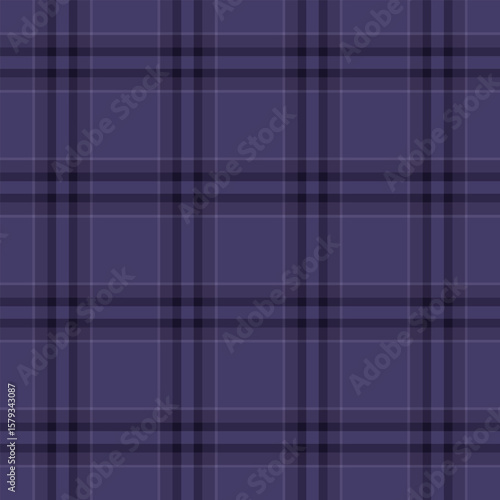 Elegant purple plaid pattern.  Subtle texture and sophisticated design ideal for backgrounds, textiles, or website designs.  Evokes feelings of calm and style.