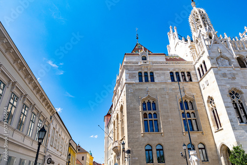 Canvas Print City of Budapest capital of Hungary downtown views