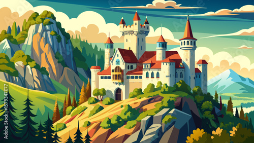 Lichtenstein Castle, Germany.