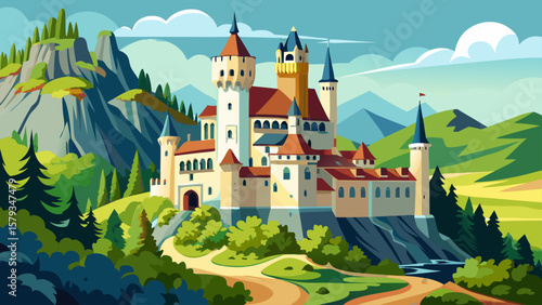 Lichtenstein Castle, Germany.