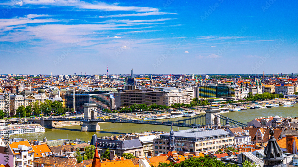 Obraz premium City of Budapest capital of Hungary downtown views